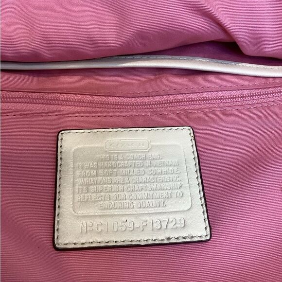 Coach Soho Pebbled Leather Flap Shoulder Bag - Picture 15 of 16